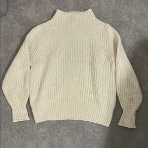 Women's Madewell Cream Sweater Size Medium